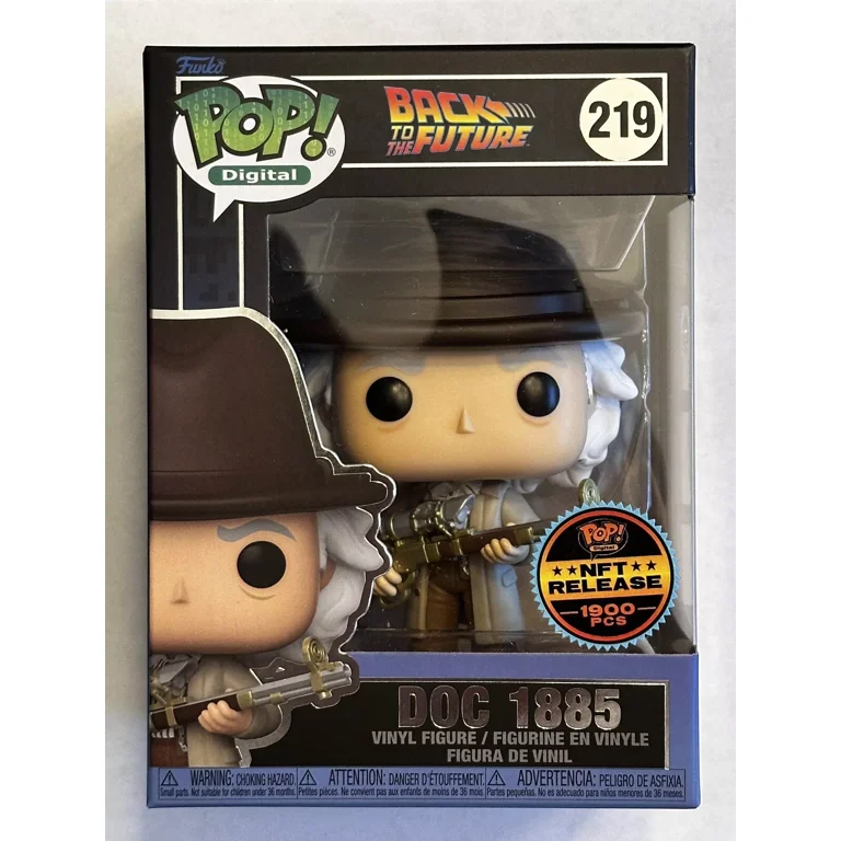 Funko POP! Digital | Doc 1885 #219 Back To The Future | Legendary