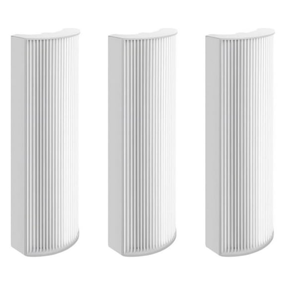 True HEPA Air Filter Replacement Compatible with Therapure Models TPP220, TPP220F, TPP220H & TPP220M - 12.5” x 4.35” x 2.1” (3 Pack)