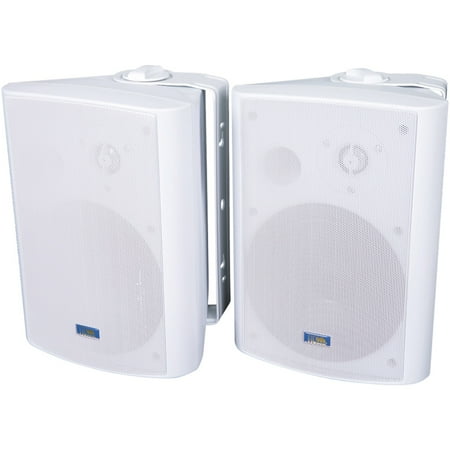 TIC Corporation ASP120W Indoor/outdoor 120-watt Speakers With 70-volt Switching (white)