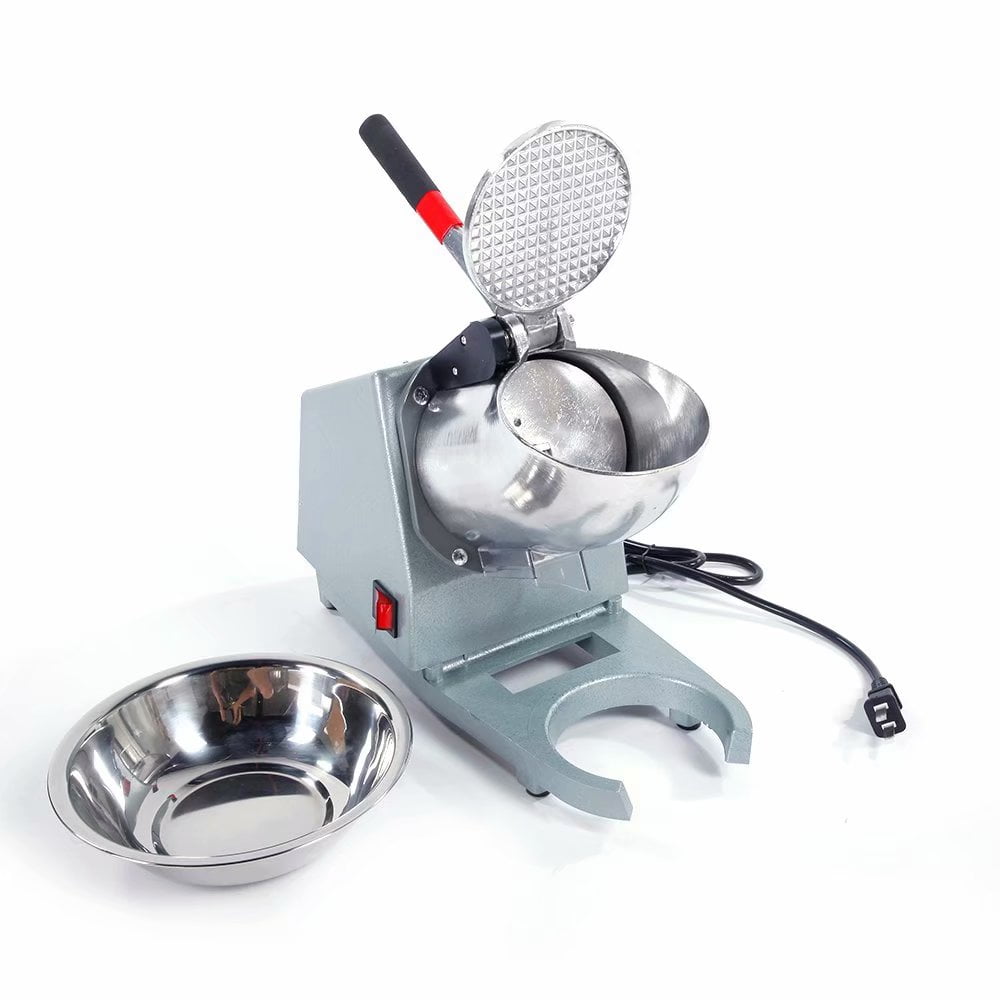 Akoyovwerve 200W Electric Ice Shaver Machine Silver