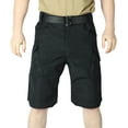 thumbnail image 5 of DPTALR George Men's Military Cargo Shorts Rip Stop Outdoor Shorts #Black Big and Tall Men M, 5 of 5
