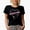 Black, variant on Nurse with a Stethoscope Art, Nurses Week Merch Gift, Black T-Shirt, Small