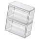 thumbnail image 3 of Estuche de muestra Caja De Exhibición Figuras De Acción Caja De Exhibición Para Vehículos Juguetes Figuras De Acción Pequeño 2 Niveles Magideal Estuche de muestra, 3 of 7