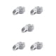thumbnail image 2 of Pack de 100 Moldes para Huevo Wosthever Aluminio 7x4x2cm, 2 of 6