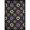 Multi-color, variant on Stacked Deck Black 7 ft.8 in. x 10 ft.9 in. WearOn Nylon Machine Tufted- Cut Pile Gaming and Entertainment Rug