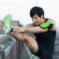 Latrodar Phone Arm Bands For Men & Women Fits All Cell Phones Use For Running Walking Green Durable