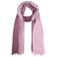 thumbnail image 1 of INSPIRAR CHIC Bufandas de Algodón y Lino para Mujeres con Color Gradiente Ombre Suave, Pañuelo Hijab, Envolturas, Chal 74.8"x35.4" Púrpura, 1 of 6