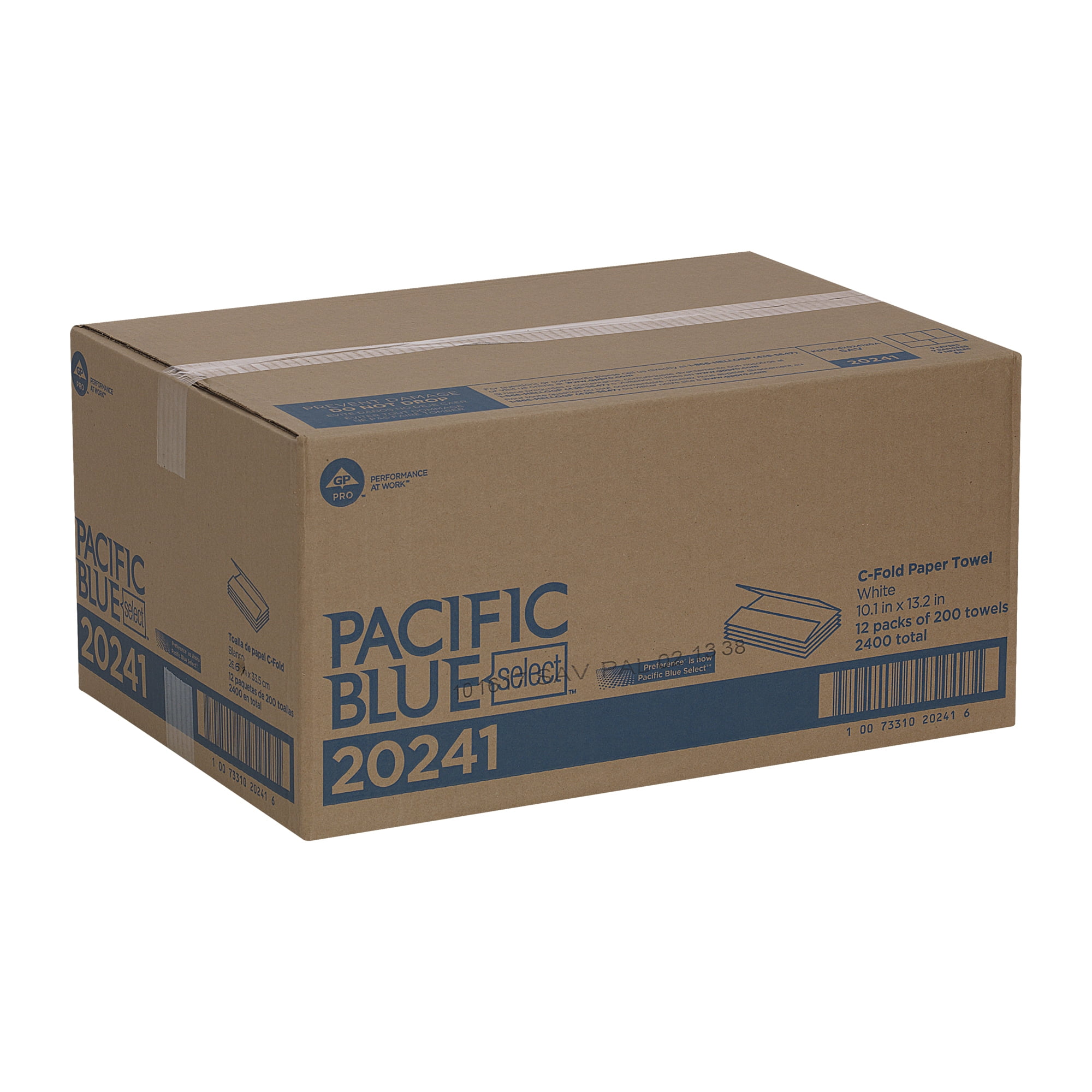Pacific Blue Select Paper Towel C-Fold 12 Pack(s), 200 Towels/ Pack
