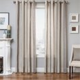 thumbnail image 1 of Softline Jefferson Slate 96 Inch Grommet Top Panel- Pack Of 2, 1 of 1