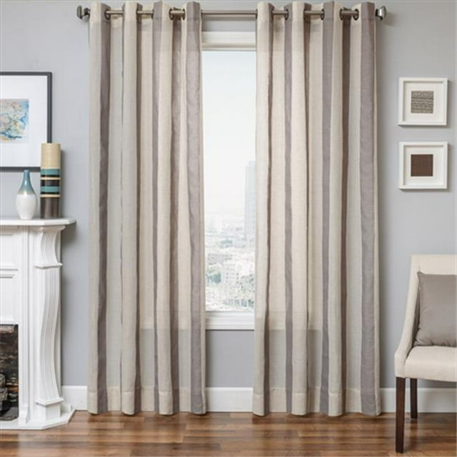 Softline Jefferson Slate 96 Inch Grommet Top Panel- Pack Of 2