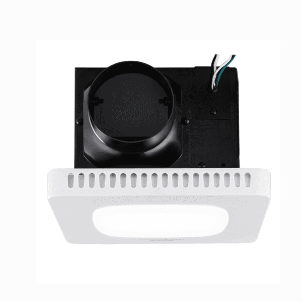 Bathroom Exhaust Fan, Low Noise All-Copper Motor, Energy-Saving Ceiling Ventilation Fan, No Attic Access Required, Easy Ceiling Installation