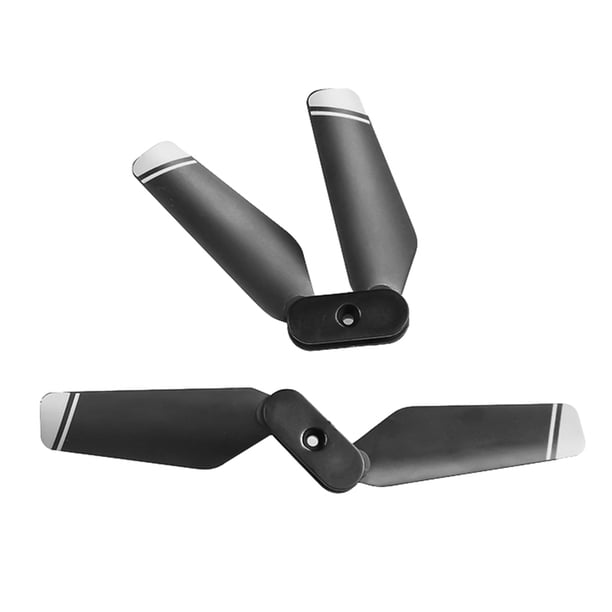 Bewildely Accesorios para con cámara dual y control remoto Piezas de cuadricóptero reemplazables lavables profesionales desmontables Kits de construcción modelo 2 uds hélices