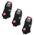 thumbnail image 3 of 10, 20 or 30 Pairs of Ecko Men's Black Quick Dry Logo No Show Socks Athletic Ekco NONE, 3 of 4