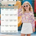 thumbnail image 7 of Xoenoiee Axolotl Daisy Flower Print Girls Sweatshirt Cropped Pullover Lightweight Casual Long Sleeve Fall Clothes Outfits, 9-10 Years, 7 of 7