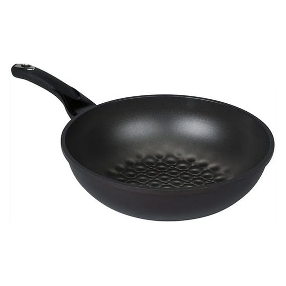 3D Marble Non-Stick, Non-Scratch Coating Wok Pan. (Made in Korea). (22cm)