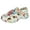 Red, variant on Adjustable Strap Water Sandals for Kids Closed Toe Non-Slip Beach Shoes Lightweight Breathable Outdoor Sports Sandals Boys Girls