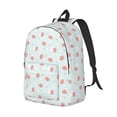 thumbnail image 2 of Daiia Strawberry Vintage Canvas Backpack for Men and Women ,Hiking Backpack,Travel Laptop Bag for School,Large Capacity Backpack, 2 of 8