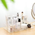 thumbnail image 4 of Organizador De Maquillaje Transparente,9 Espacios Organizador De Tocador Vitrinas Cosméticas Para Lápiz Labial,Pinceles De Maquillaje Y Productos Para El Cuidado De La Piel,Almacen, 4 of 5