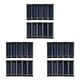 thumbnail image 1 of 30 Piezas de Mini Panel Solar Nuevos Paneles Fotovoltaicos de Celulas Solares de 0.5V 100MA Modulo de Panel Solar de Cargador de Bateria DIY 53 x 18 x 2.5mm, 1 of 9