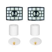 Hepa Foam & Felt Filter for Shark Rotator Powered Lift-Away NV752 NV650 AZ1002 True Pet NV650W NV652 NV750W Lift-Away Deluxe NV751 NV651 Part #: XFF650 & XHF650 2 Sets