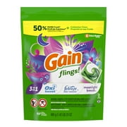 Gain flings Laundry Detergent Soap Pacs, 31 ct, Moonlight Breeze