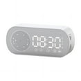 thumbnail image 2 of Bluetooth Speaker Alarm Clock Alarm Clock Bluetooth Speaker Alarm Clock with Bluetooth Speaker Z7 Smart Bluetooth Audio Gift Alarm Clock Mirror Clock Audio Radio, Small Speaker with Plug-In Card, 2 of 5