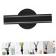 thumbnail image 5 of CRILSTYLEO 2Ud Jarrones De Pared De Metal Negro Para Flores Decorativas En Hogar Y Jardín, 5 of 8