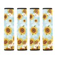 thumbnail image 5 of Chririnla Seat Belt Pad Easy Magic Tape Polyester, Compatible with, Suitable for Car, Sunflower, 5 of 8