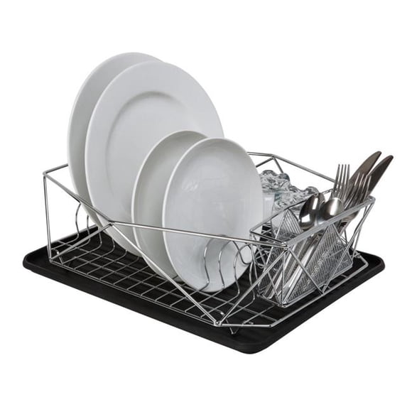 Kitchen Details 23378-CHR Geode Dish Rack, Chrome