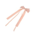 thumbnail image 5 of Unique Bargains 1 Pc Bow Double Ribbon Duckbill Hair Clips for Home Pink, 5 of 5