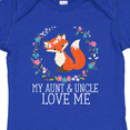thumbnail image 4 of Inktastic My Aunt and Uncle Love Me Fox for Niece Girls Baby Bodysuit, 4 of 5