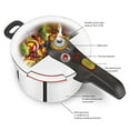 thumbnail image 3 of T-Fal P2510739 Ultimate Series Autocuiseur en Acier Inoxydable 6,3 qt., 3 of 5