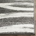 thumbnail image 3 of SAFAVIEH Adirondack Isidor Geometric Area Rug, Charcoal/Ivory, 3' x 3' Square, 3 of 5