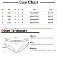 thumbnail image 2 of Bigersell Womens Panties Clearance Matching Underwear High Cut Panty Style P-99 Cotton Boyshort Panties Cotton Thongs Briefs Mid Waist Women's Briefs Beige M, 2 of 2
