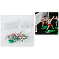 thumbnail image 6 of UDIYO Mini Soccer Figures Football Goal Post Model Railway Scenery Decoration, 6 of 7
