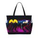 thumbnail image 1 of Fotbe Futuristic Purple Panther A、 Bolsa de Viaje para Playa - Resistente al Agua, Bolsa Tote de Gran Capacidad y Ligera con 7 Bolsillos para Mujeres y Hombres, 1 of 7