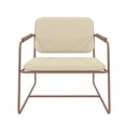 thumbnail image 4 of Whythe PU Leather Low Accent Chair 2.0 in Corten, 4 of 7