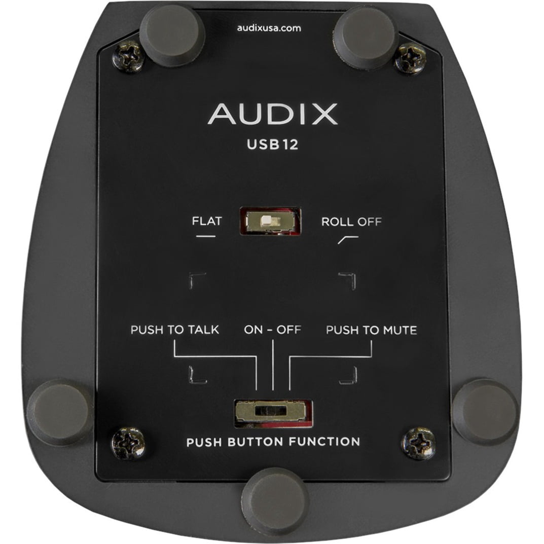 Audix USB12 Wired Condenser Microphone, Matte Black