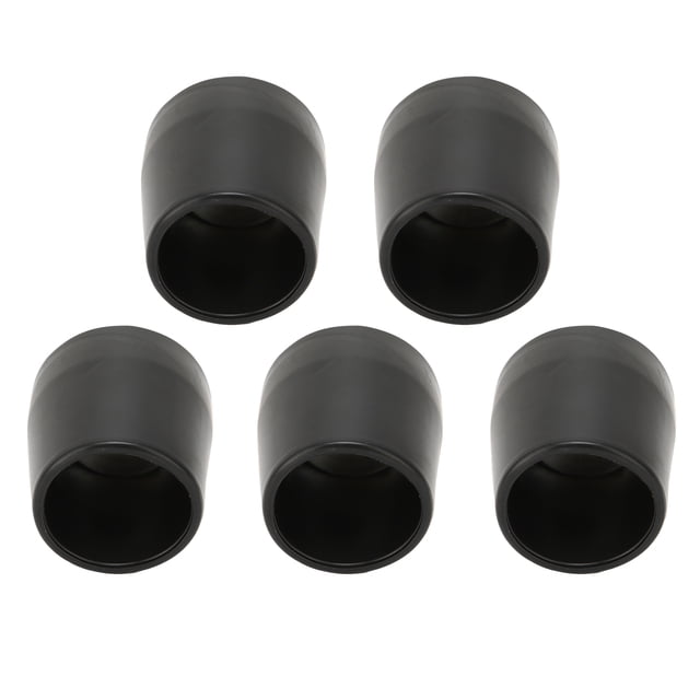 Non Slip Texture Thick Rubber Crutch Tips, Corrosion Resistance, Universal Size, Rubber Base, Walking on Uneven Ground Crutch Tips Thick Rubber Single Angle Cane Foot Cane