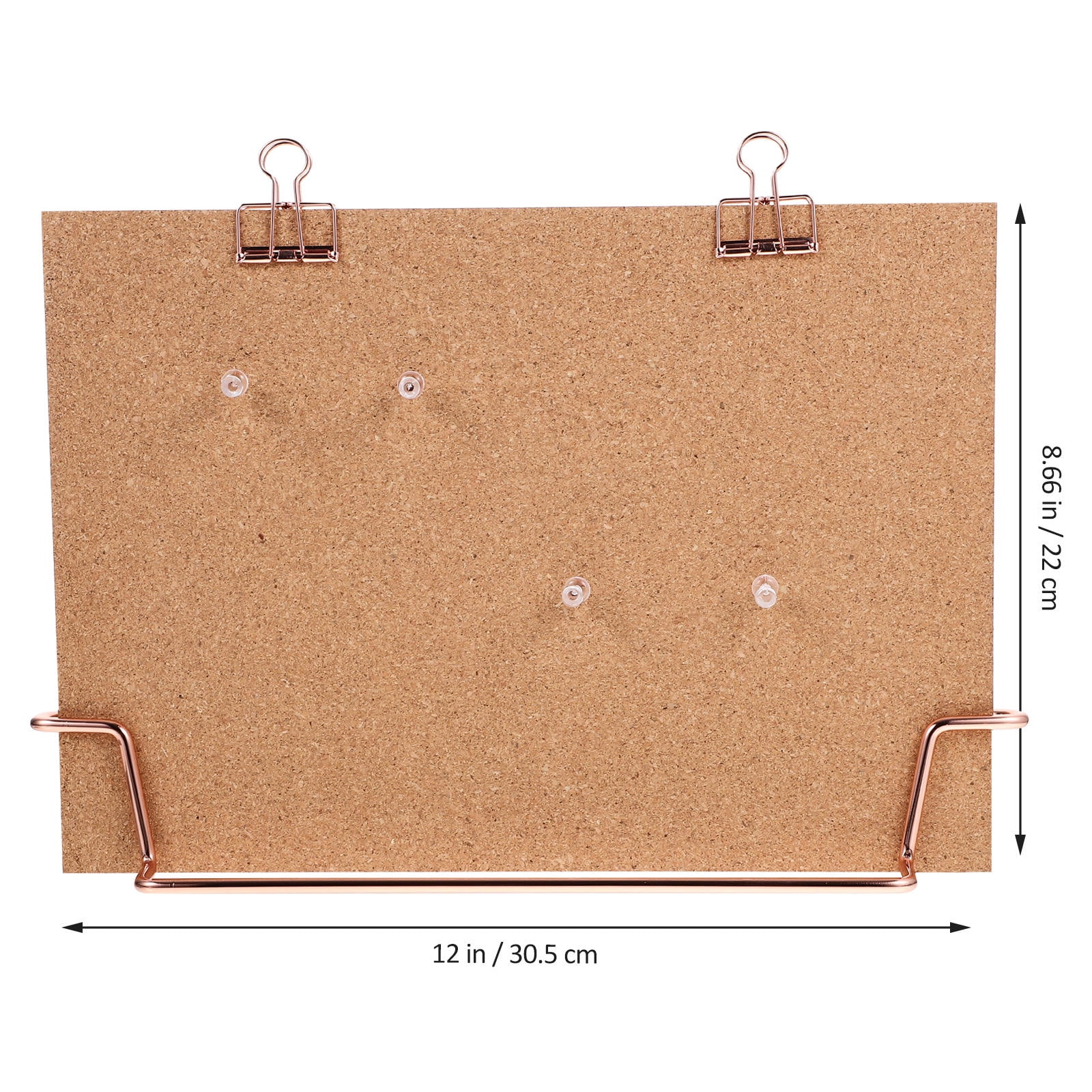 LEORX  Bulletin Board with Stand Message Cork Office Note Photo Wall Display Bracket