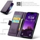 thumbnail image 4 of Funda tipo cartera para iPhone 16 Pro Max con tarjetero, función atril, bloqueo RFID, cierre magnético, funda protectora de piel sintética a prueba de golpes para iPhone 16 Pro Max, 4 of 8