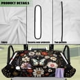thumbnail image 6 of Uorisanigo Floral Butterfly Golf Cart Seat Covers Universal Golf Cart Seat Blanket Towel Fit for EZGO, Club Car and More 2-Seat Carts Dustproof Travel Sports Seat Cushion Accessories, 6 of 7