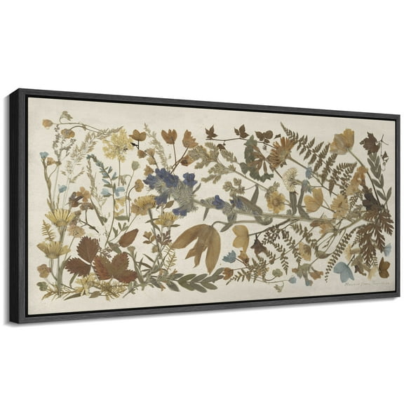 Large Framed Canvas Print Serene Sky and CloudsWall Art Decorative Ready to Hang Painting for Living room Bedroom 60x30 inches Black Frame