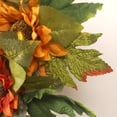 thumbnail image 6 of 16" Sunflower Maple Leaf Wreath Autumn Thanksgiving Door Hanging for Festivals, 6 of 6