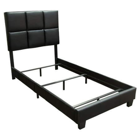 Diamond Sofa Biscuit Leatherette Bed In A Box
