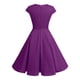 thumbnail image 3 of WILLBEST Vestidos Casuales Para Mujer Verano Vestido De Fiesta Vintage Informal De Color Sólido Para Mujer, 3 of 3