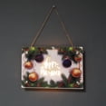 thumbnail image 1 of Christmas Bookshelf Table LED Pendant Premium Material Portable Door Sign for Holiday Parties Gate Decor, 1 of 5