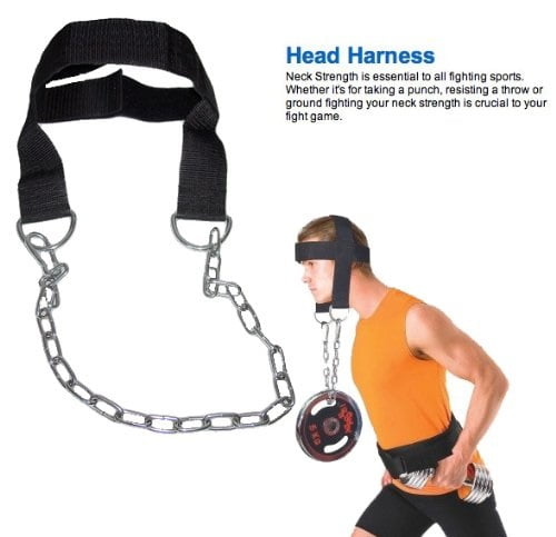 2Fit Head Harness Neck Muscles Builder Belt Dipping Weight Lifting Gym Exercise 