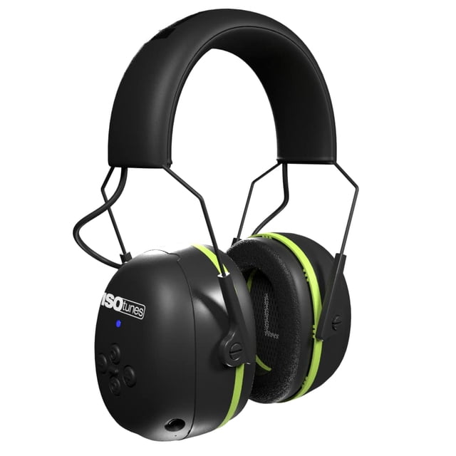 ISOtunes Protège-Oreilles Bluetooth AIR DEFENDER : Protection Auditive Sans Fil Confortable avec Autonomie de 40 Heures