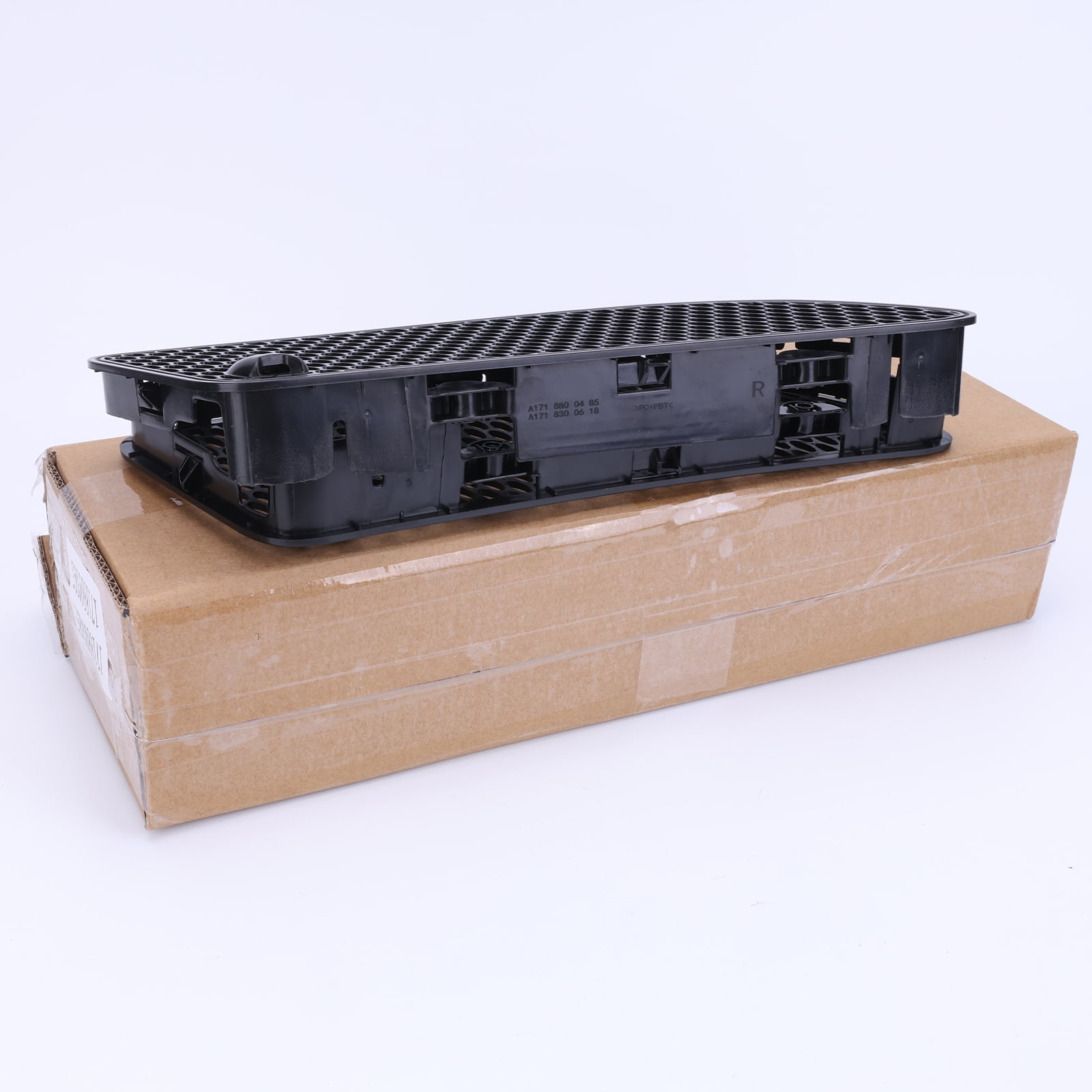 Pair Hood Air Vent Grille Covers Compatible for Mercededs-Benz SLK280 SLK350 2005-2008 Replace 1718800485 1718800385